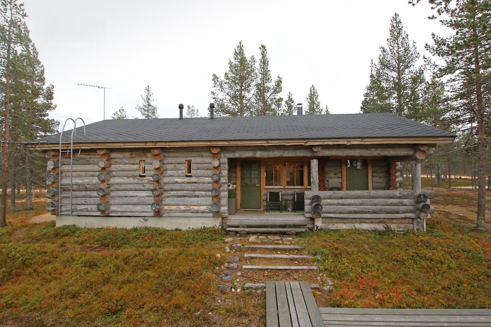 Kuukkeli Log Houses Villa Aurora "Pupula" Saariselka Kültér fotó