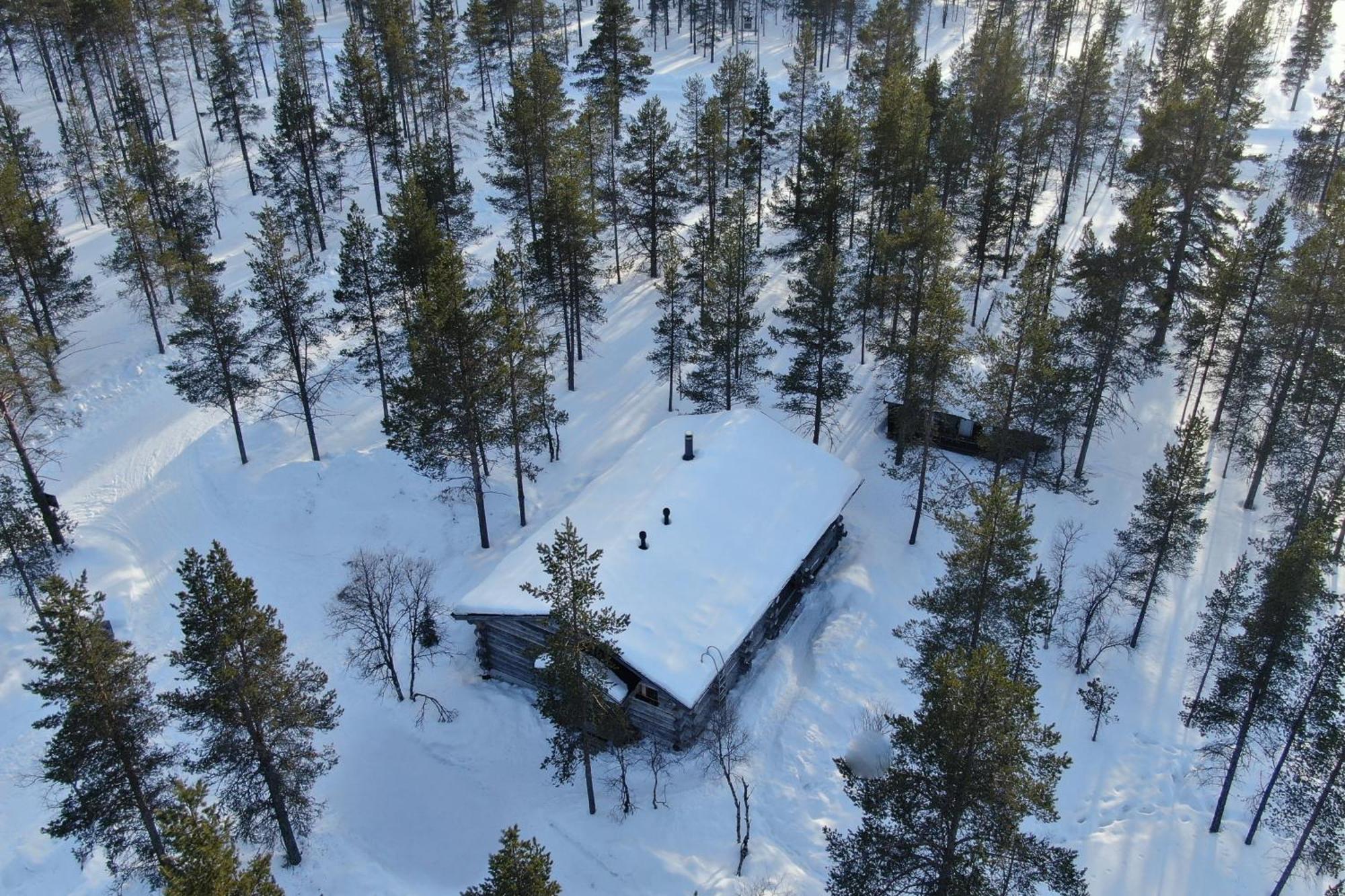 Kuukkeli Log Houses Villa Aurora "Pupula" Saariselka Kültér fotó