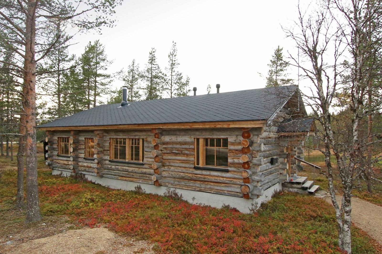 Kuukkeli Log Houses Villa Aurora "Pupula" Saariselka Kültér fotó