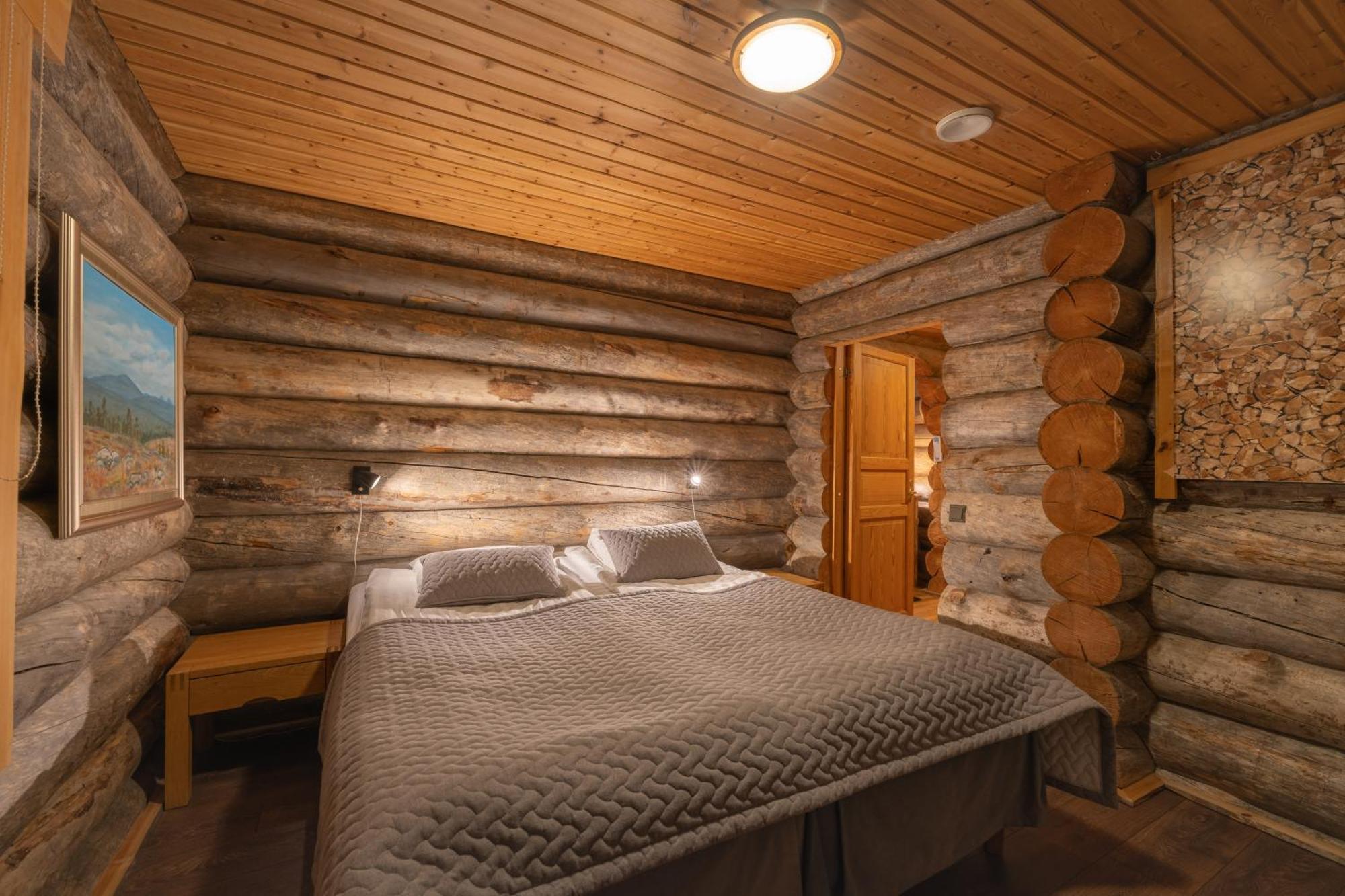 Kuukkeli Log Houses Villa Aurora "Pupula" Saariselka Kültér fotó